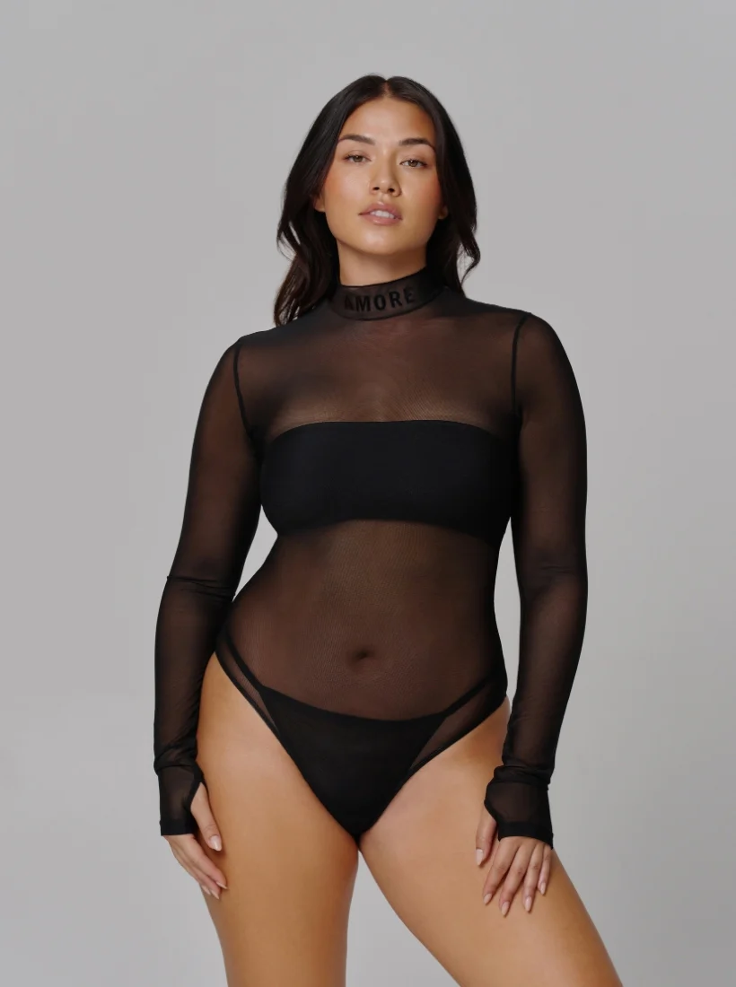 Amore Mesh Body - High Neck - Image 5