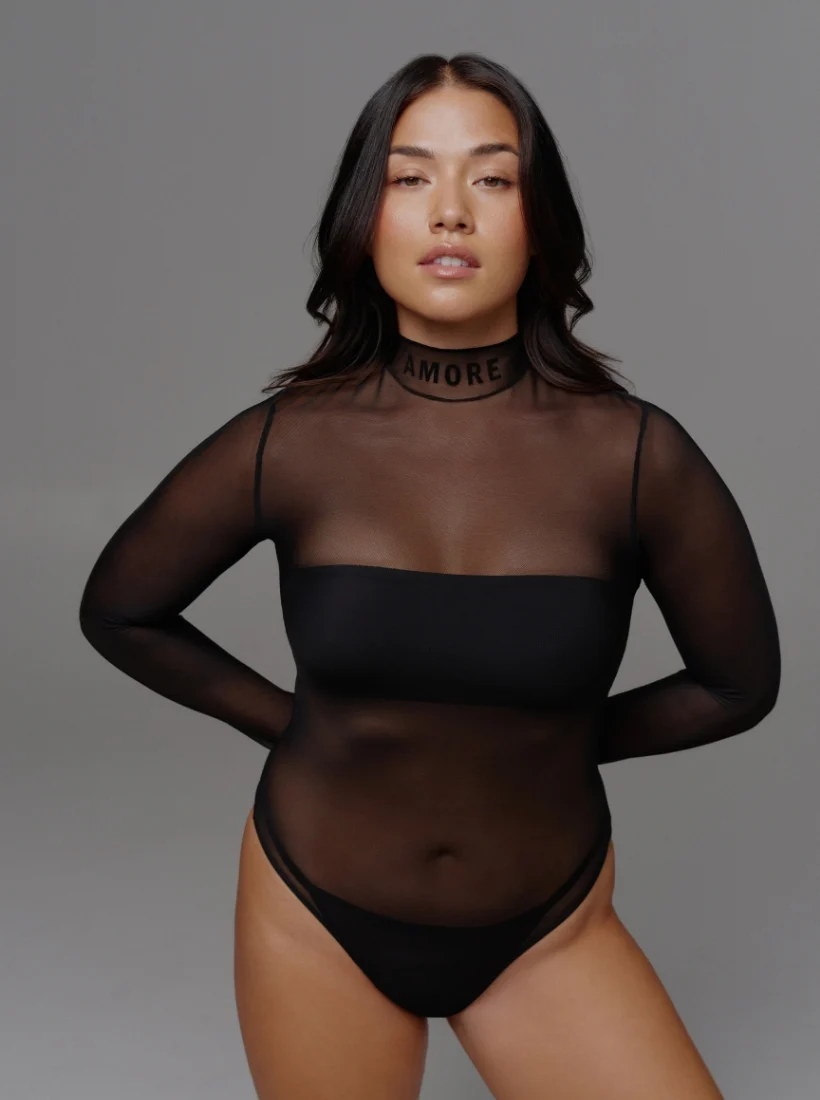 Amore Mesh Body - High Neck - Image 7
