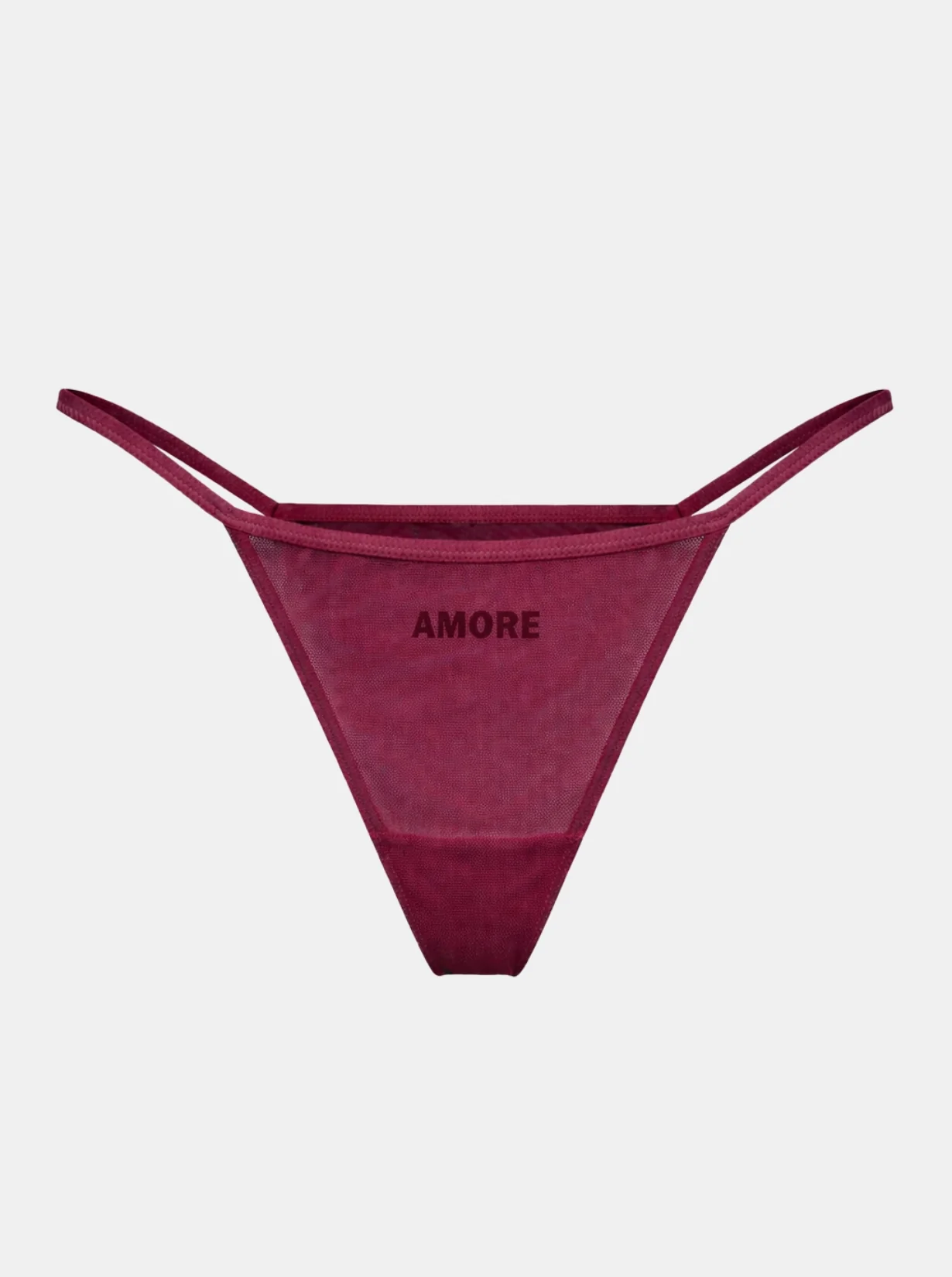 Amore Tanga - Plum Red - Image 4
