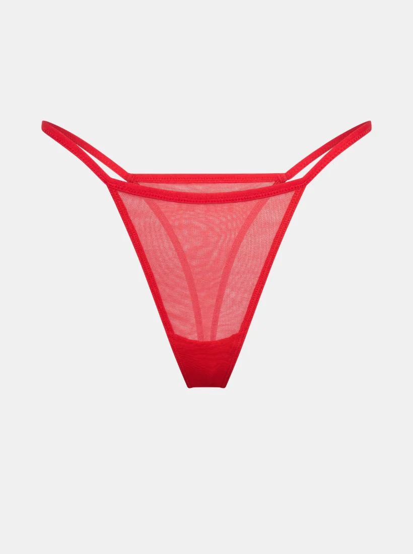 Bite Me Tanga - Rot - Image 5