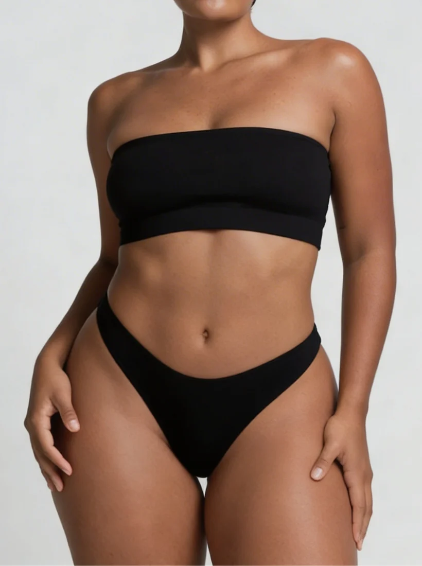 Everyday Cotton Bandeau Top - Image 6