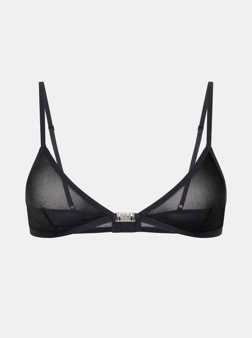 Gigi Mesh Bralette - Schwarz - Image 6