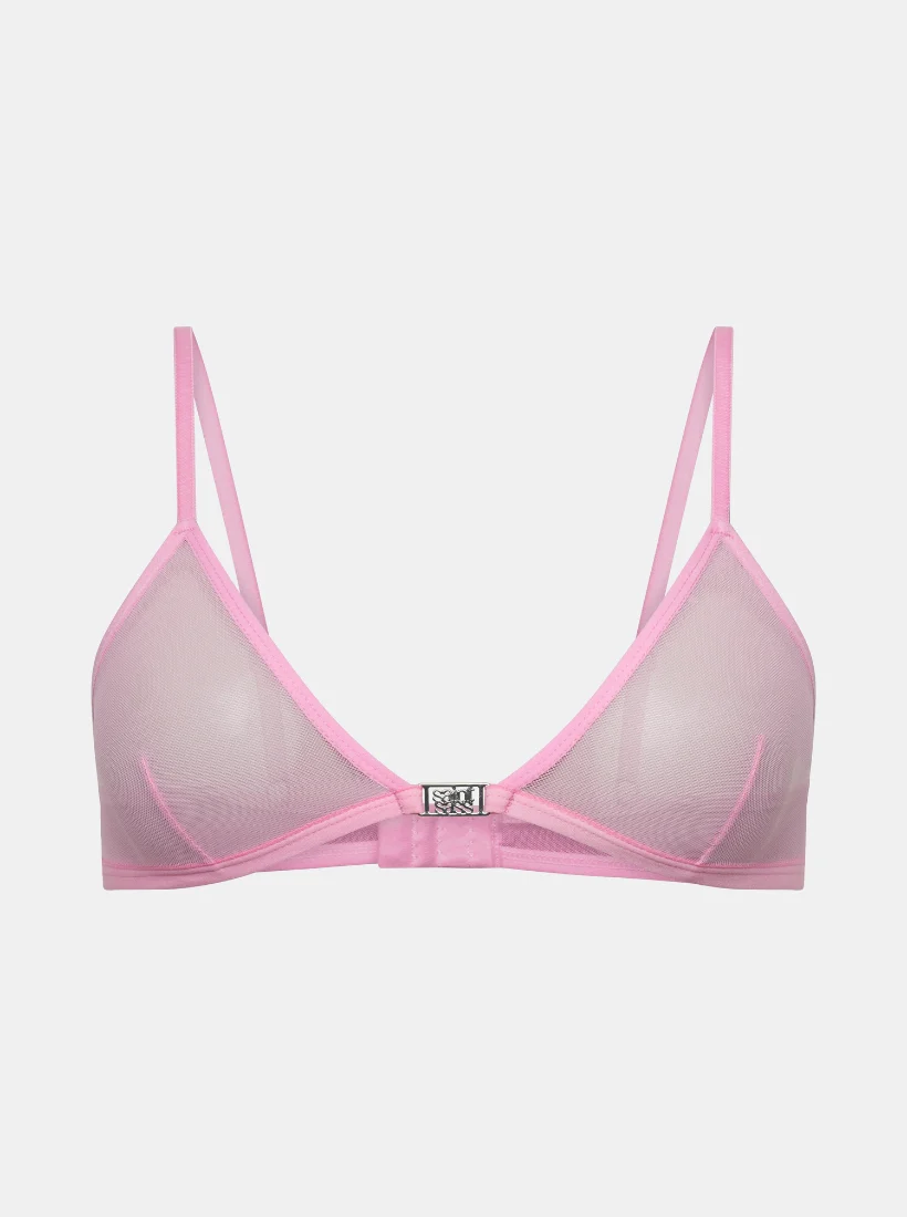 Gigi Mesh Bralette - Rosa - Image 5