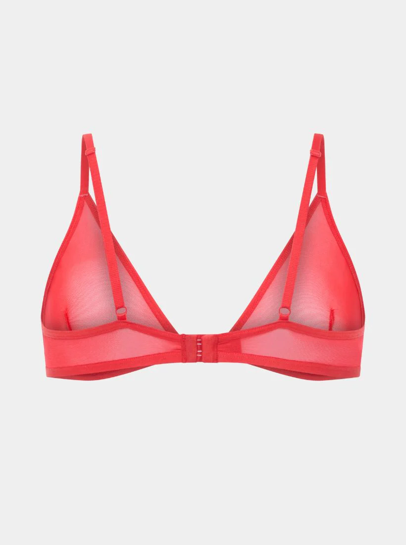 Gigi Mesh Bralette - Rot - Image 6