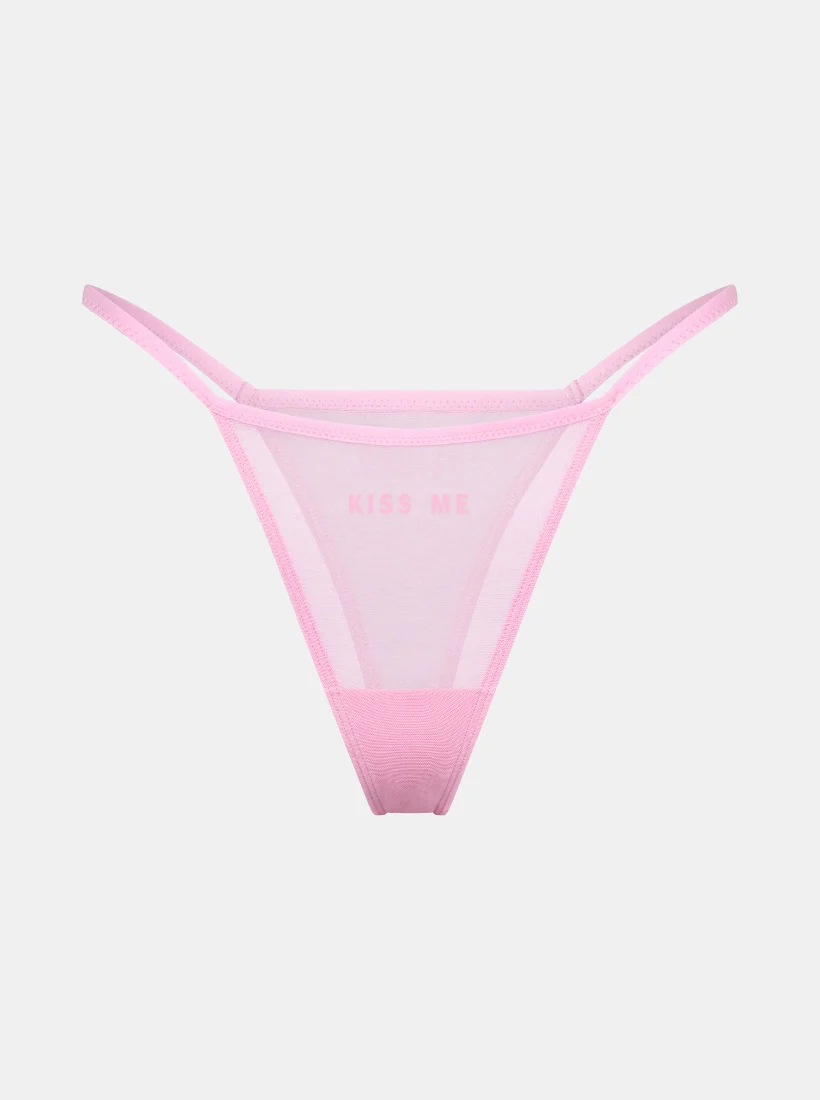 Kiss Me Tanga - Rosa - Image 3