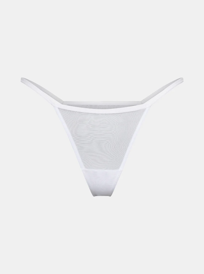 Lucky You Tanga - Weiß - Image 4