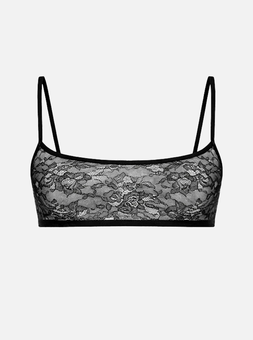 Nomi Spitzen Scoop Bralette - Schwarz - Image 7
