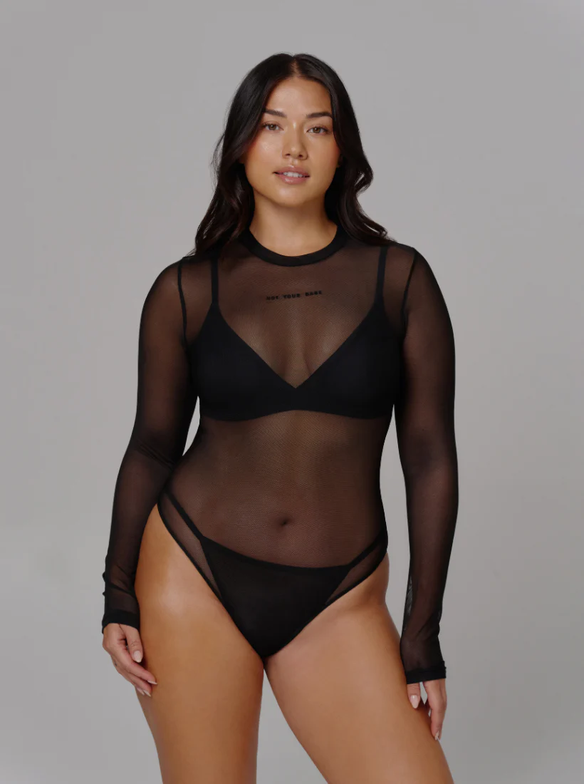 Not Your Babe Mesh Body - Image 4