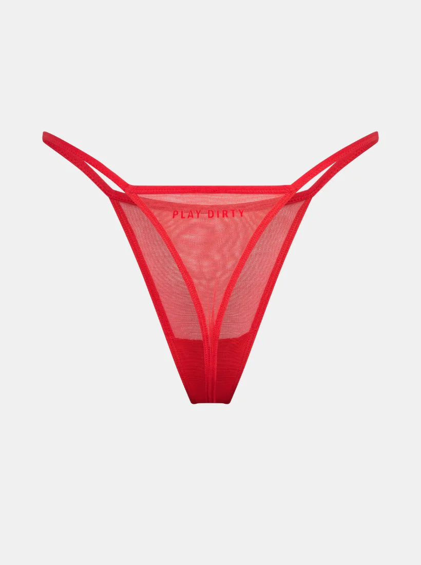 Play Dirty Tanga - Rot - Image 3