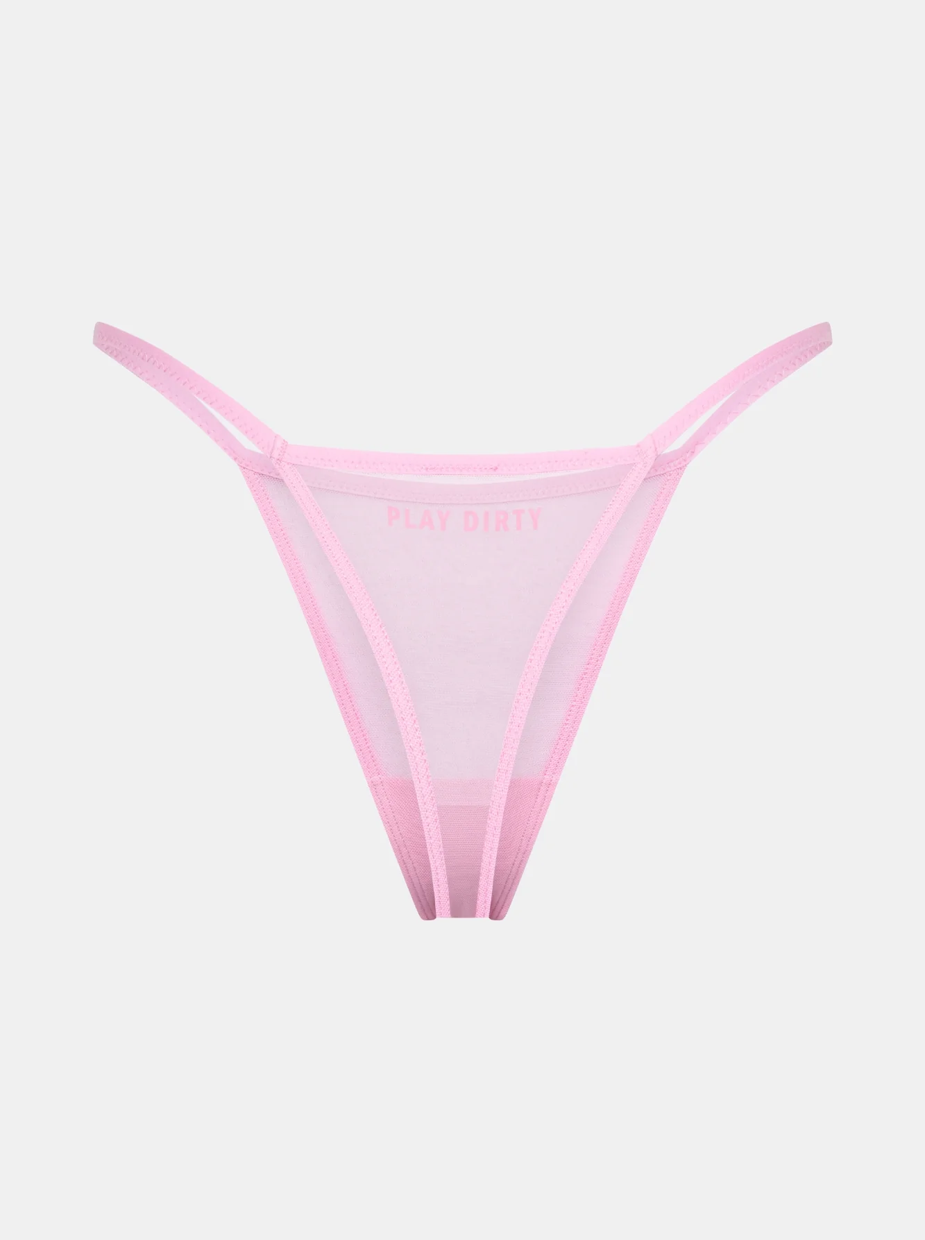 Play Dirty Tanga - Rosa - Image 3