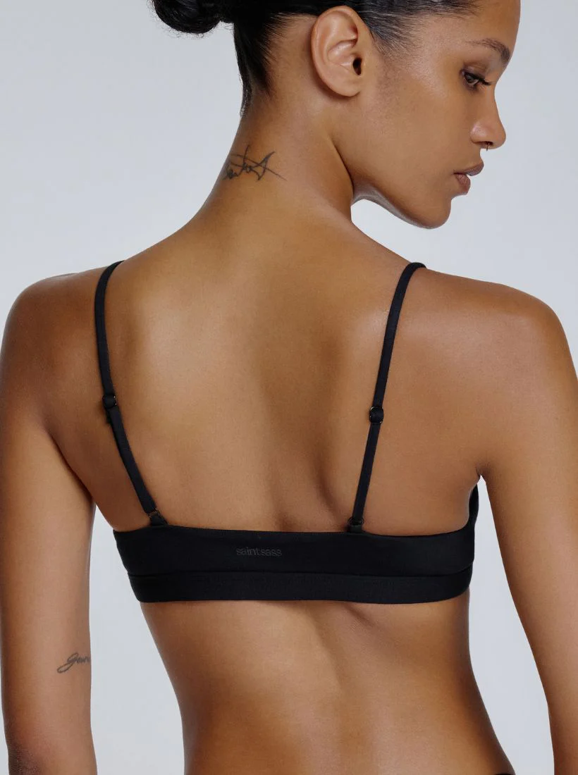 Everyday Cotton Triangle Bralette - Image 6